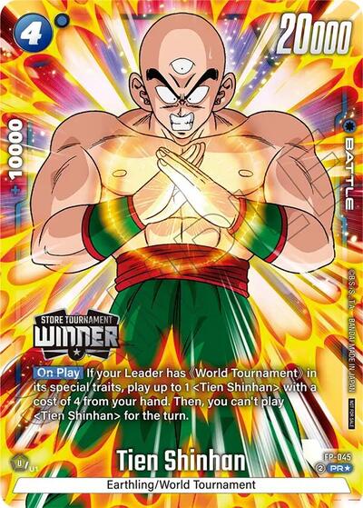 Tien Shinhan - FP-045 (Tournament Pack -Winner- 07) card