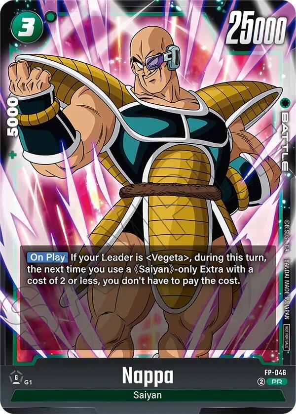 Nappa - FP-046 (Tournament Pack 07) - Tournament and Championship