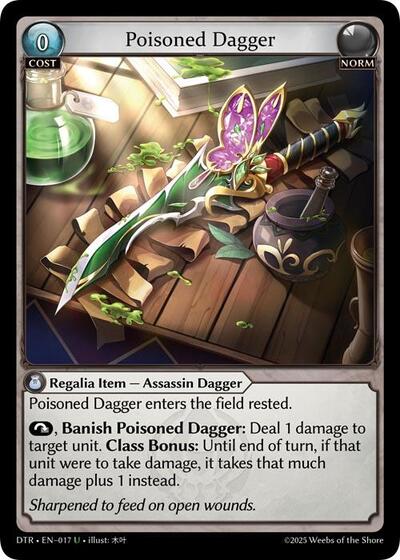 Poisoned Dagger