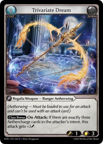 Trivariate Dream card