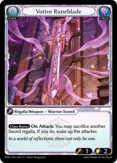 Votive Runeblade card