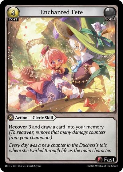 Enchanted Fete card