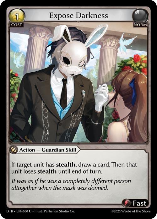 Expose Darkness - Distorted Reflections - Grand Archive TCG