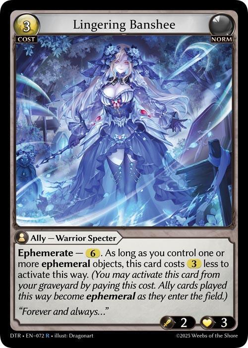Lingering Banshee - Distorted Reflections - Grand Archive TCG
