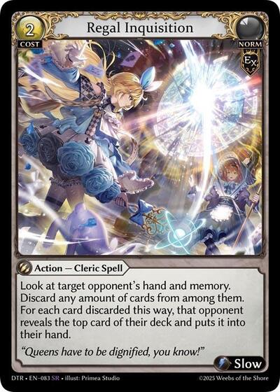 Regal Inquisition card