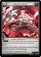 グランドアーカイブ - Resolute Stand Promo Resolute Stand - Distorted Reflections - Grand Archive TCG