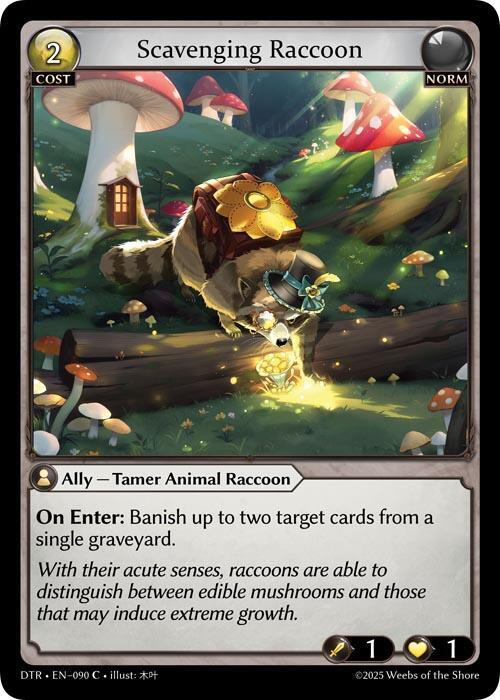 Scavenging Raccoon - Distorted Reflections - Grand Archive TCG -  TCGplayer.com