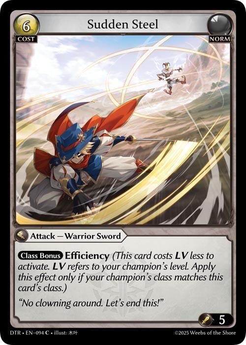 Sudden Steel - Distorted Reflections - Grand Archive TCG