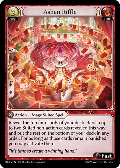 Ashen Riffle card
