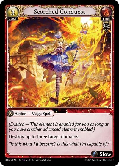 Scorched Conquest card