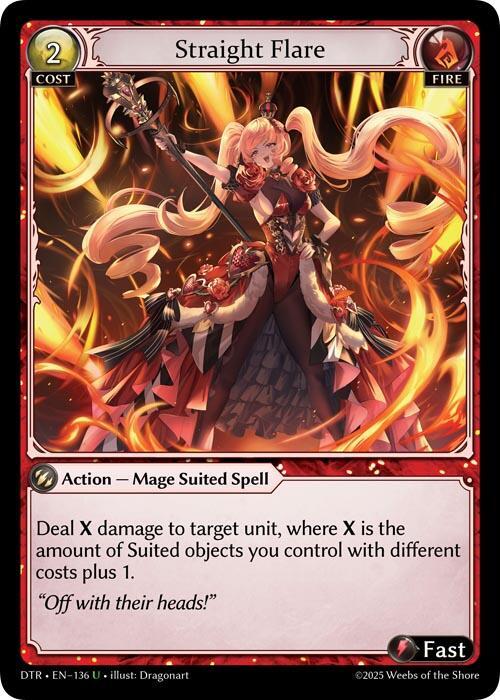 Straight Flare - Distorted Reflections - Grand Archive TCG