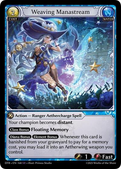 Weaving Manastream card