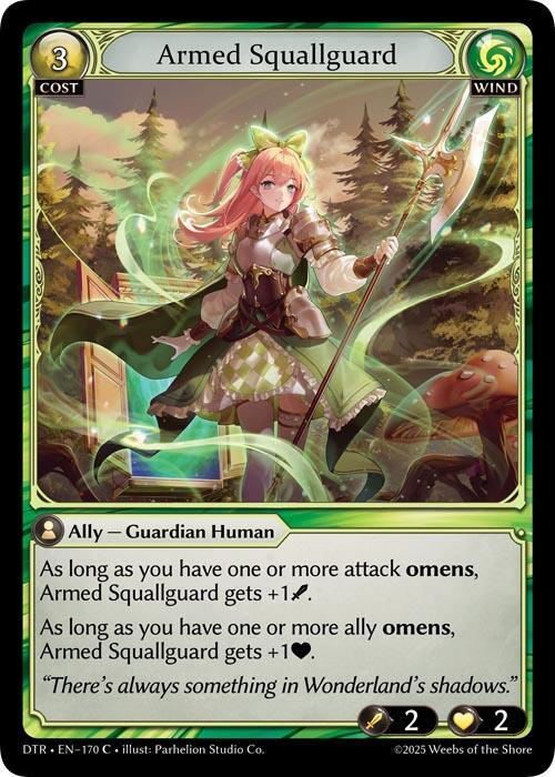 Armed Squallguard - Distorted Reflections - Grand Archive TCG