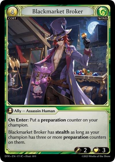 Blackmarket Broker