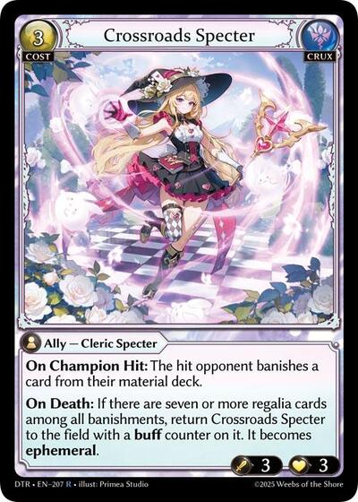 Crossroads Specter card