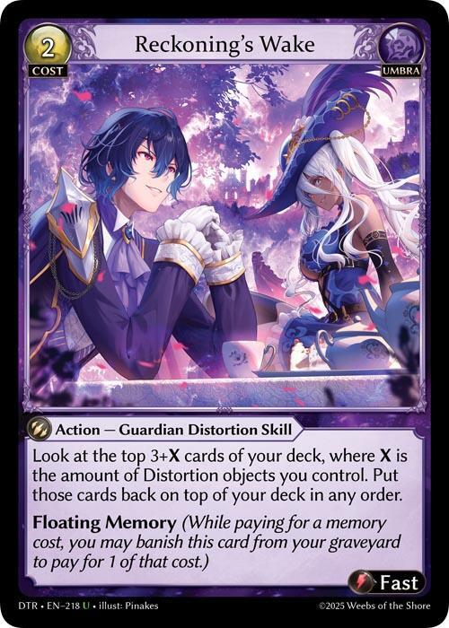 Reckoning's Wake - Distorted Reflections - Grand Archive TCG