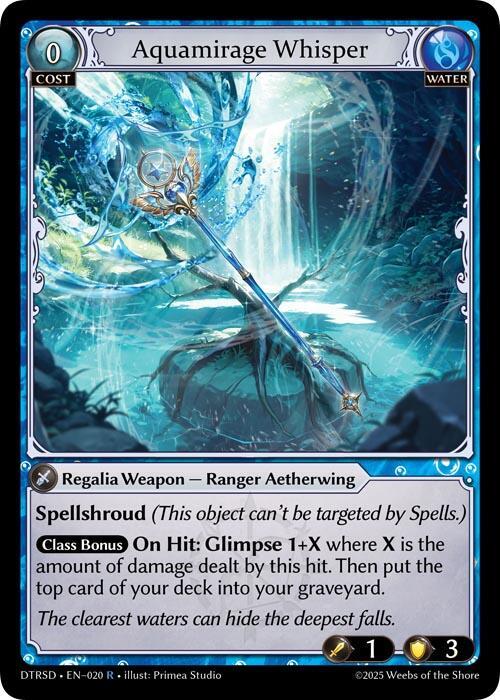Aquamirage Whisper - Distorted Reflections Starter Decks - Grand