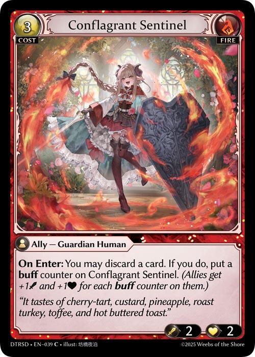 Conflagrant Sentinel - Distorted Reflections Starter Decks - Grand