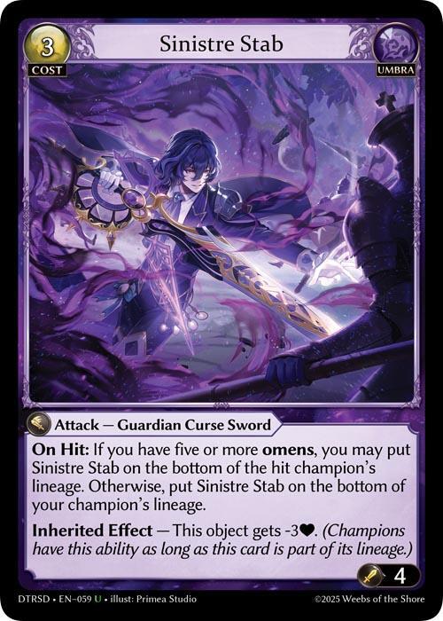 Sinistre Stab