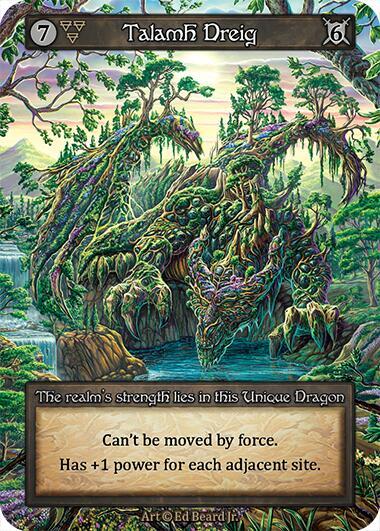 Talamh Dreig Dragonlord card price