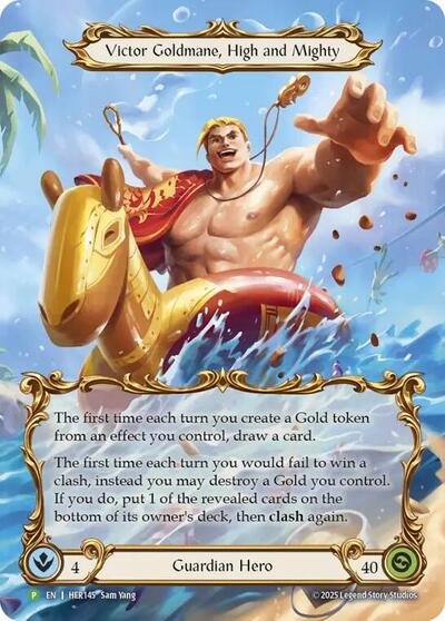 Victor Goldmane, High and Mighty - HER145 card