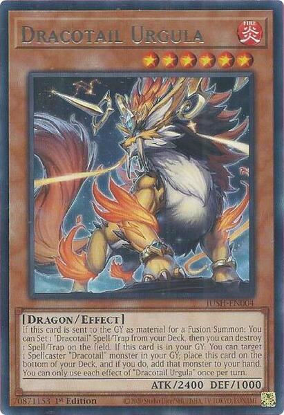 dracotail deck yugioh Amazon.com: Justice Hunters - Rahu Dracotail - JUSH-EN009 - Super Rare -  1'st Edition main image 0