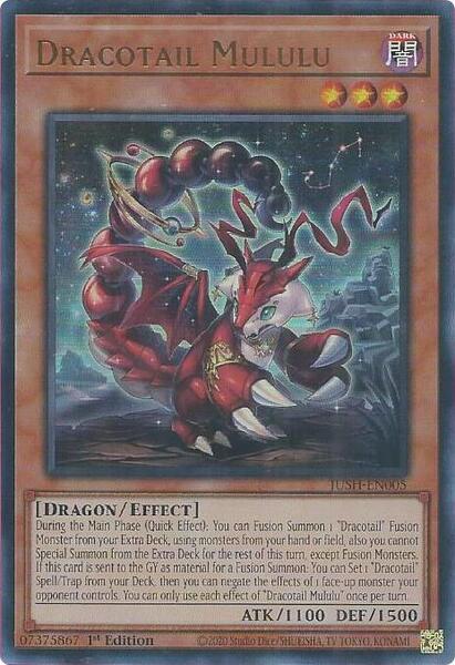 Dracotail Mululu - Justice Hunters - yugioh