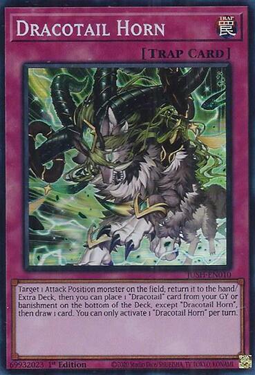 Dracotail Horn (Super Rare) - TCGmatch Chile
