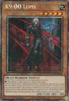 遊戯王 JUSH-EN034 Ｋ９−００号 ルプス K9-00 Lupis (英語版 1st Edition スターライトレア) Justice Hunters K9-00 Lupis (Starlight Rare) - Justice Hunters - YuGiOh
