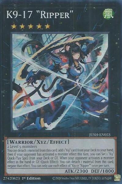 K9-17 "Ripper" - Justice Hunters - yugioh
