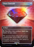マジック：ザ・ギャザリング MTG Chaos Emerald ウィザーズ・オブ・ザ・コースト MAGIC The Gathering MTG Chaos