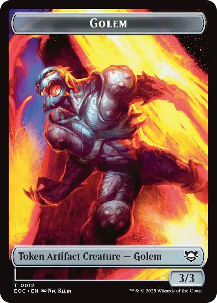 mtg 3 sided card Tarmogoyf (Ripple Foil) // Saproling Double-Sided Token [Modern Horizo main image 0