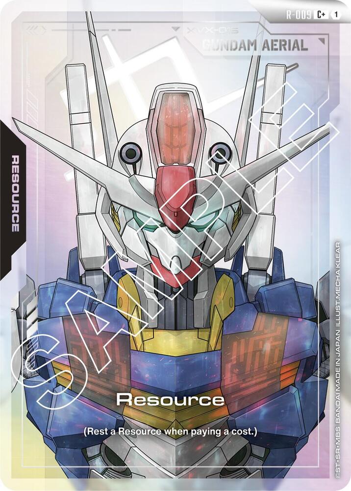 Resource (R-009) (C+) - Newtype Rising - Gundam Card Game