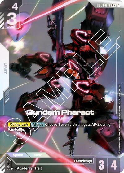 Gundam Pharact (R+) card