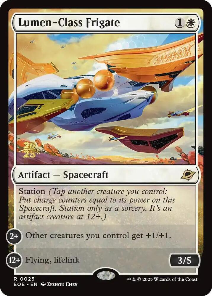 Lumen-Class Frigate #25s — Edge of Eternities Promos