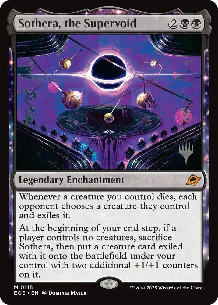 Sothera, the Supervoid - Promo Pack: Edge of Eternities - Magic