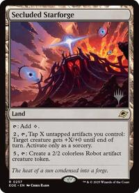 Secluded Starforge - Promo Pack: Edge of Eternities - Magic: The Gathering card