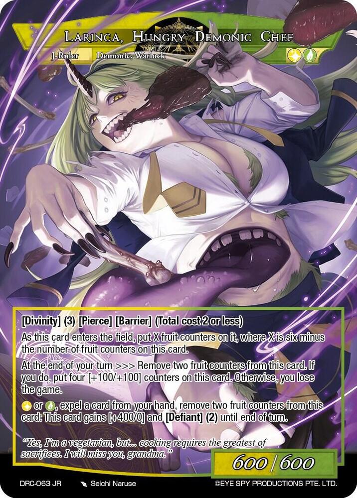 First-Class Cook, Larinca // Larinca, Hungry Demonic Chef