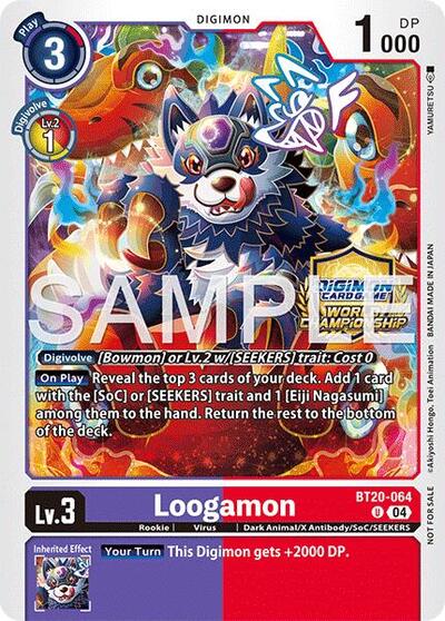 Loogamon (Regionals 25-26 Season 2) Release Special Booster 2.5 card price