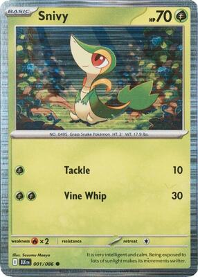 Snivy - 001/086 (Unova Poster Collection)