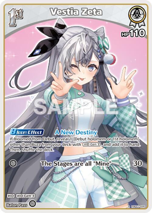 Vestia Zeta (S) (hBP01-026) - Blooming Radiance - hololive