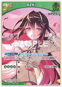 AZKi (RR) - Blooming Radiance - Hololive card