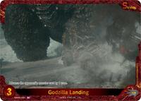 Godzilla Landing (EBP01-030+) - Booster Set 1: Godzilla VS