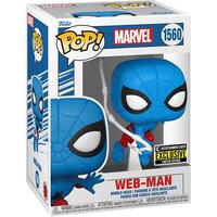 Spider-Man: Web-Man (Entertainment Earth Exclusive) #1560 from Pop! Vinyl Pokemon card image
