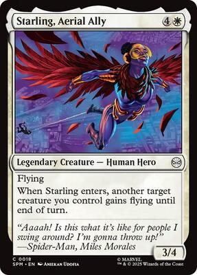 Starling, Aerial Ally