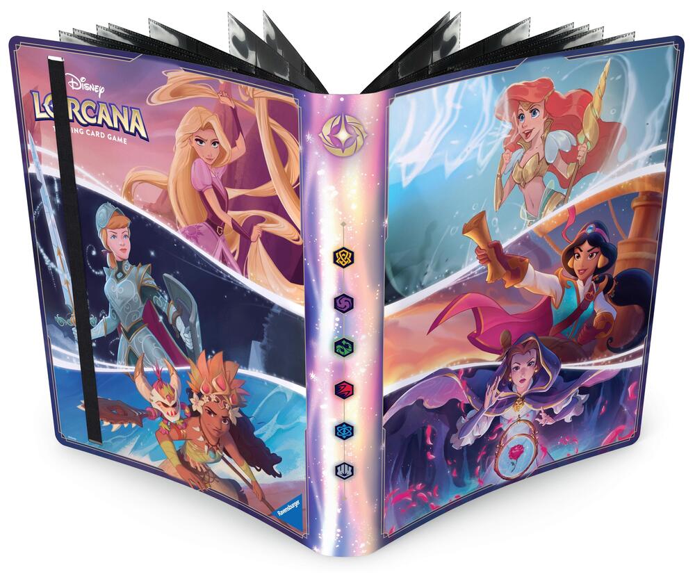 Disney Lorcana 9-Pocket Portfolio - Fabled Princesses