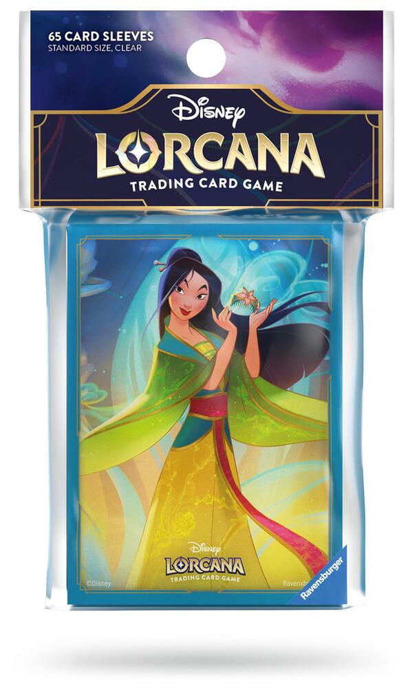 disney lorcana card size Ravensburger TCG Sleeve Pack – I2I | 65 Protective Sleeves for TCG Decks The sleeves are made from high Disney Lorcana: Official Art Sleeves