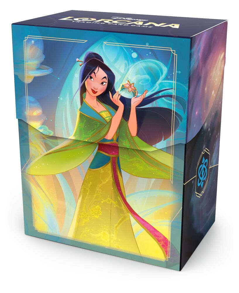 Disney Lorcana Deck Box - Mulan (With Comb)