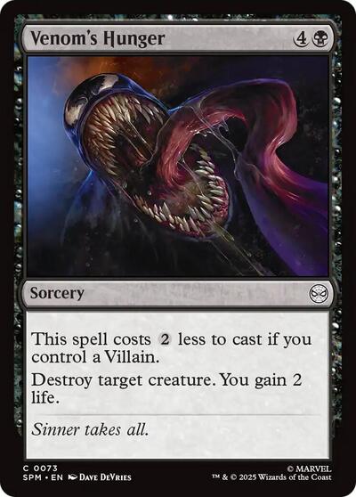 Venoms Hunger