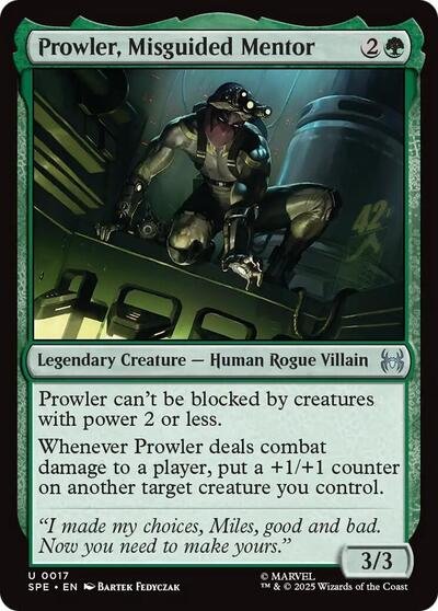 Prowler Misguided Mentor
